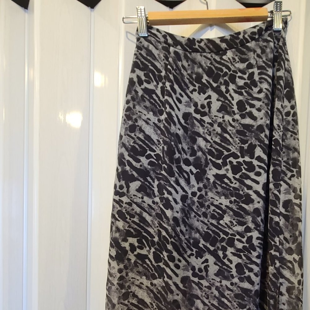 allsaints asymmetric skirt